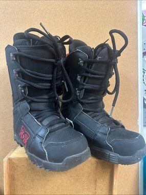DC Mens Black Snowboard Boots